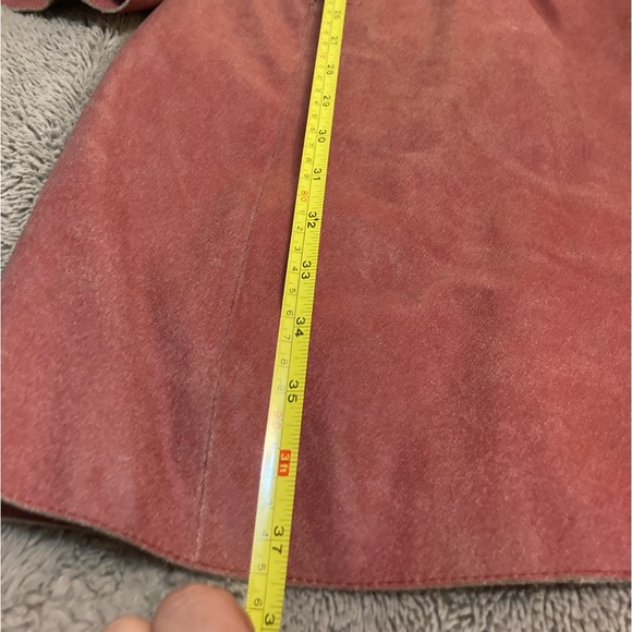 Vintage Rare Tommy Hilfiger Distressed Leather Trench! - Picture 11 of 12